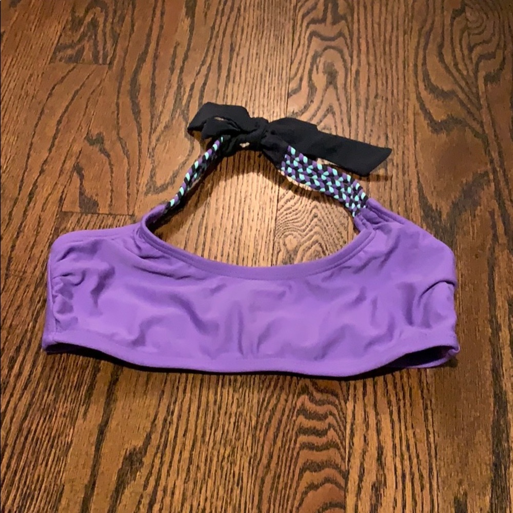 Purple Bikini Top
